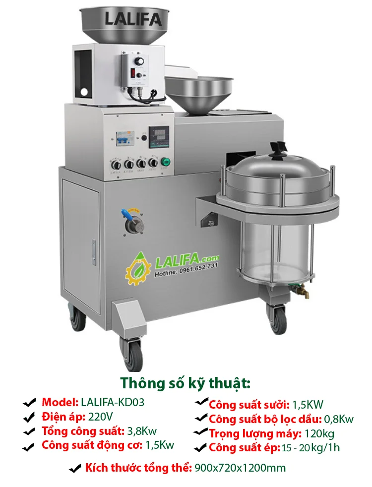 may-ep-dau-lac-1-bau-loc-lalifa-kd03-cong-suat-ep-20-25kg-thong-so-ky-thuat-1