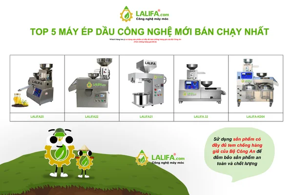 Top 5 máy ép dầu công nghệ mới Nồi đồng Cối đá bán chạy nhất năm 2023