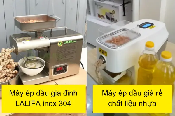 💥 Máy Ép Dầu Gia Đình Giá Rẻ: Hàng Xịn Hay Bẫy Người Mua? Sự thật khi so sánh với máy cao cấp!