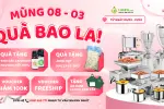 MỪNG 8 - 3 - TẶNG NGAY HẠT MACCA KHI MUA MÁY ÉP DẦU