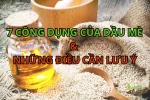 7 công dụng của dầu mè đối với sức khỏe và làm đẹp