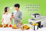 Có nên mua máy ép dầu gia đình không - Hỏi đáp cùng LALIFA