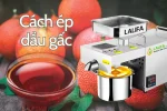 Cách ép dầu gấc nguyên chất đơn giản tại nhà cùng LALIFA