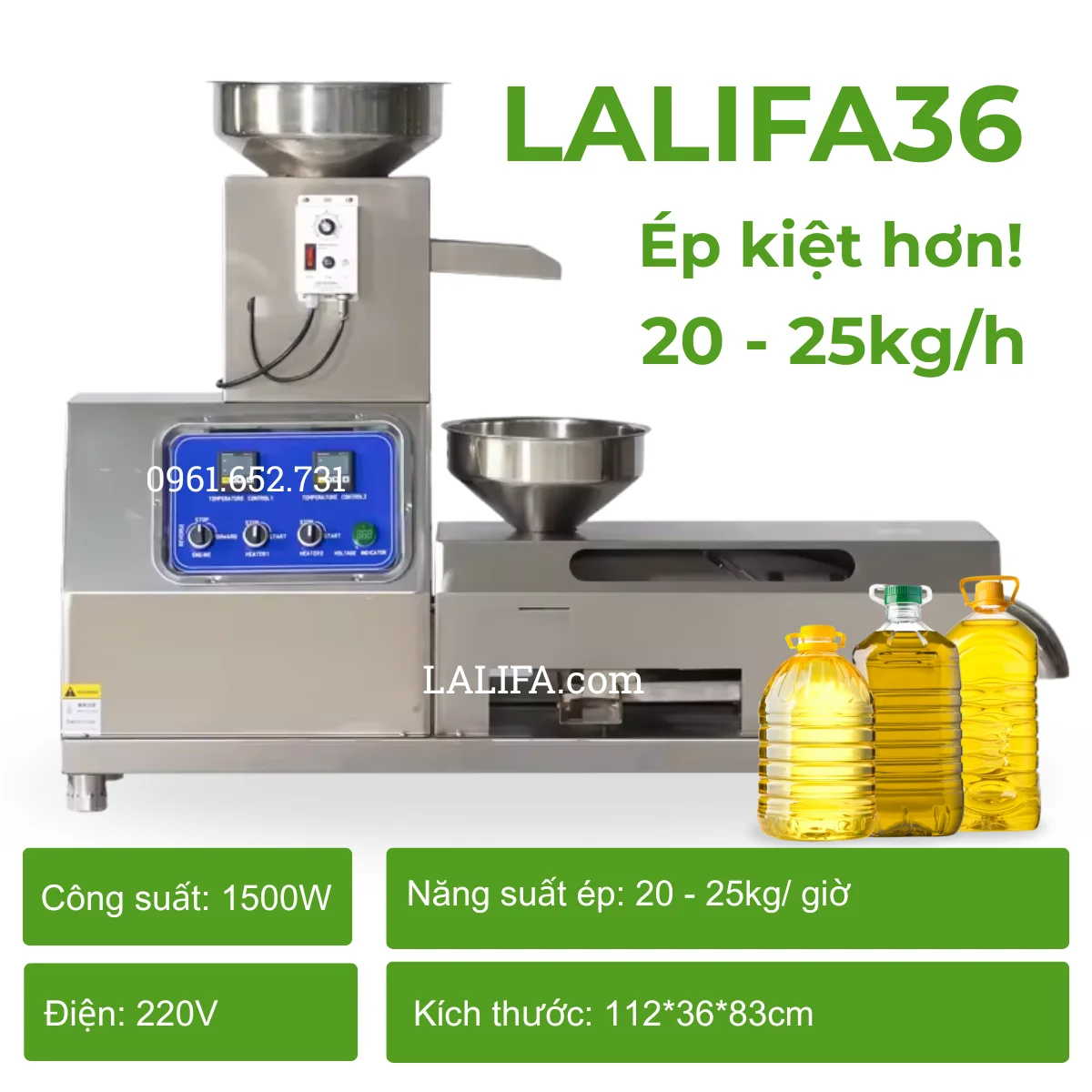 Máy ép dầu LALIFA36