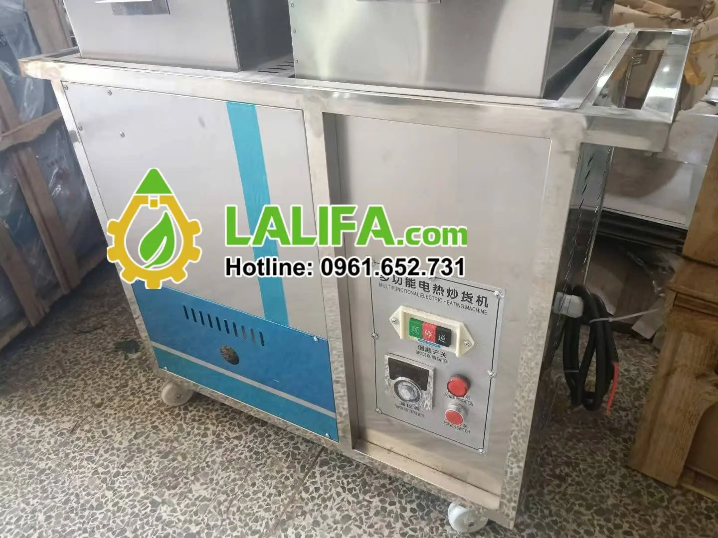 Máy rang hạt tự động 6 - 7kg/mẻ/20p