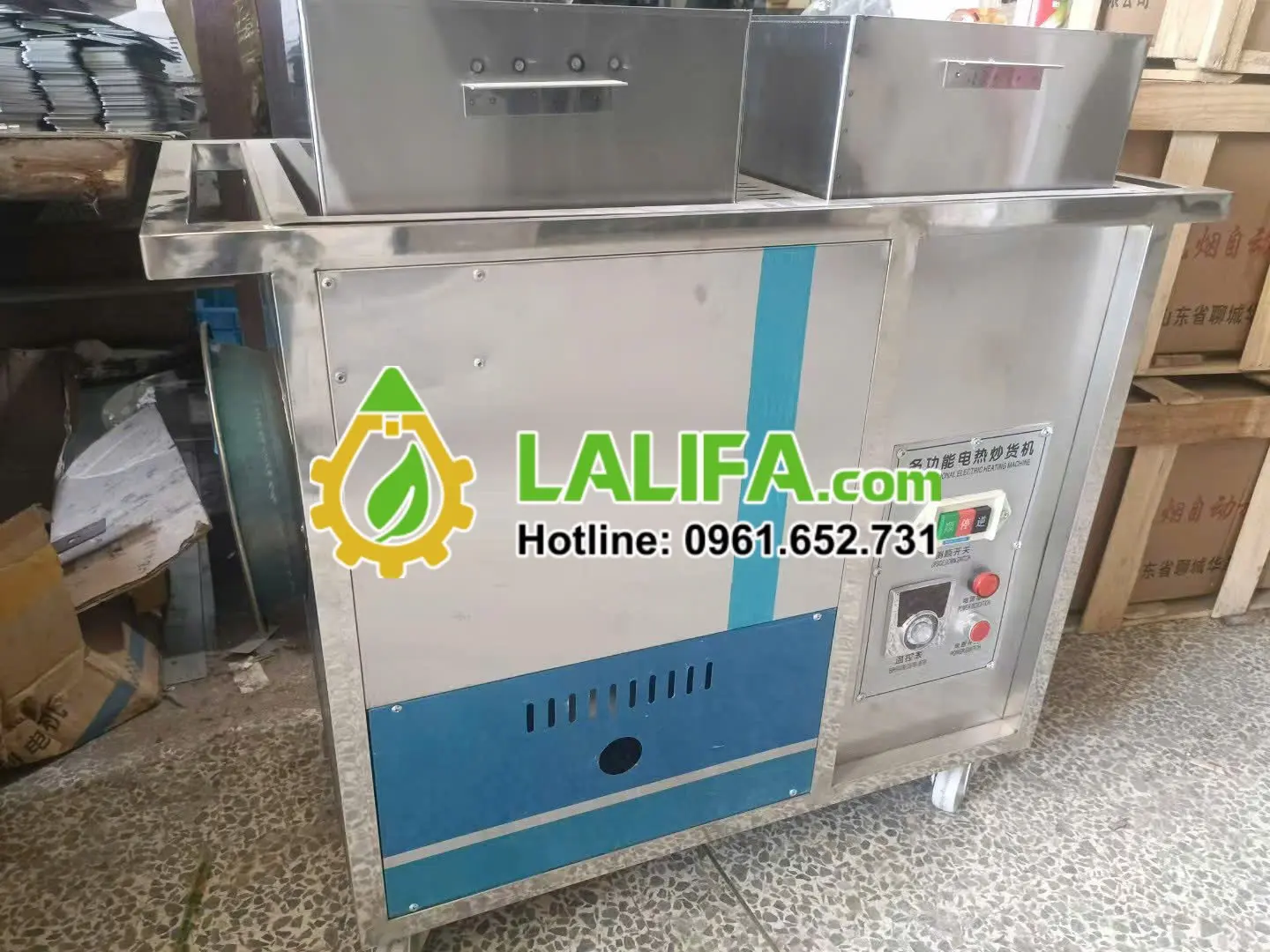 Máy rang hạt tự động 6 - 7kg/mẻ/20p